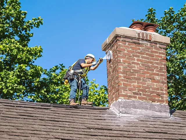 Richmond Hill Chimney Sweep performing an inspection with advanced tools in Richmond Hill, GA