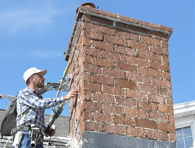 Brickwork for a chimney rebuild by Richmond Hill Chimney Sweep in Richmond Hill, GA